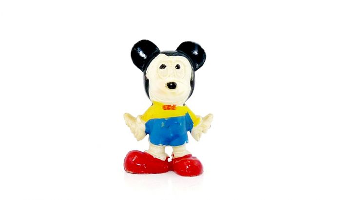 Micky Maus Figur von 1976 (Alte Ü-Ei Figuren)