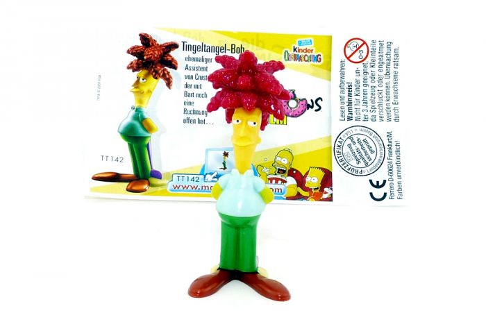 Tingeltangel Bob mit deutschen Beipackzettel (Die Simpsons)