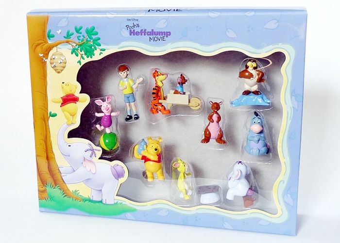 Winnie Pooh Diorama mit allen Figuren von Rübezahl und Koch