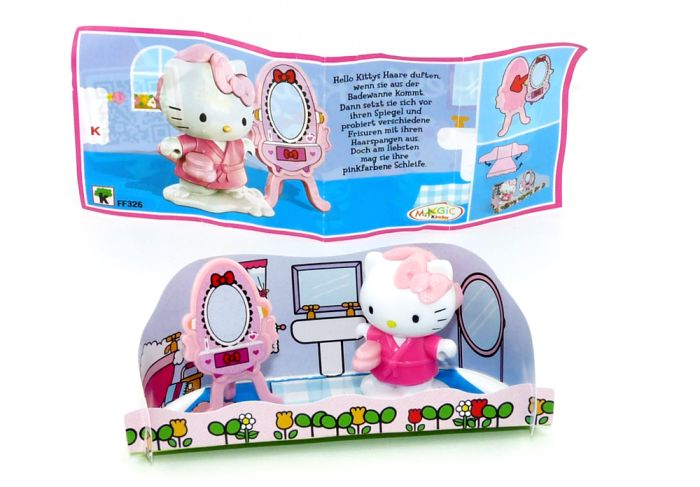 Kitty macht sich schön im Badezimmer (Hello Kitty - FF326)