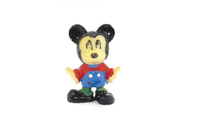 Micky Maus Figur wo der Rohling unbemalt ist  (Alte Ü-Ei Figuren)