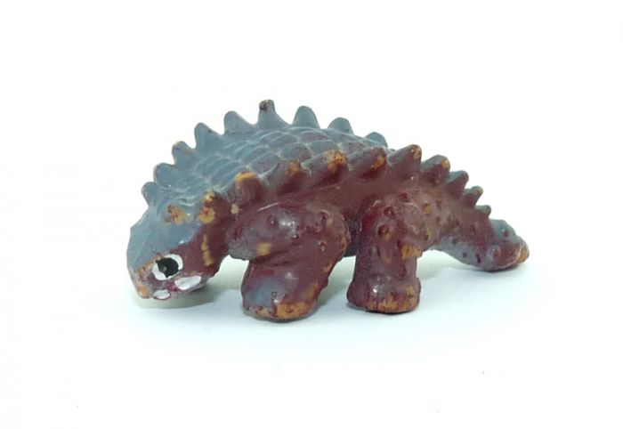 Ankylosaurus aus braunen Grundmaterial (Saurier 1978)