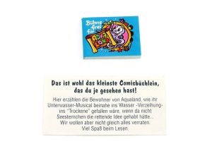 Aqualand mit Beipackzettel  (Ü-Ei Comic Büchlein)