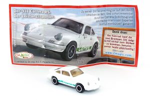 Der Porsche 911 Carrera RS als Modellauto aus dem Ü-Ei von 2013