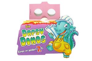 Palettenanhänger von der Dapsy Dino Family mit Paul Plan