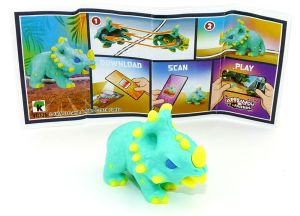 JURASSIC WORLD  Chasmosaurus Funko Pop aus KINDER JOY Ei von 2024 [Kennung VQ326]