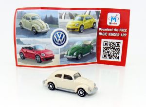 VW Käfer in weiß Beipackzettel FS235