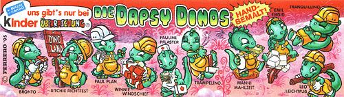 Die Dapsy Dinos, Bauarbeiter (Beipackzettel der Bauarbeiter)