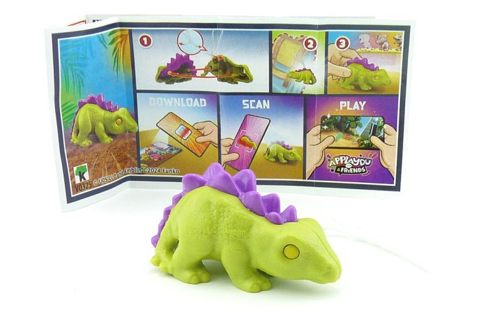 JURASSIC WORLD  Stegosaurus Funko Pop aus KINDER JOY Ei von 2024 [Kennung VQ325]